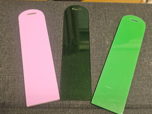 Acrylic Blank bookmarks