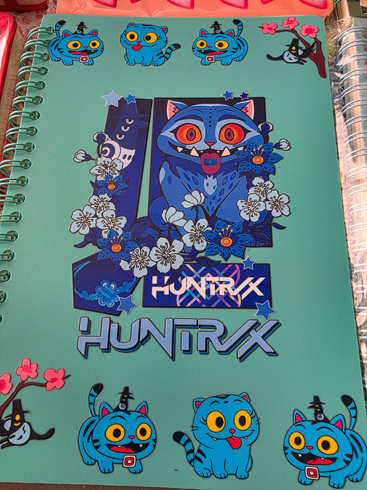 Cute cat notebook Huntrix