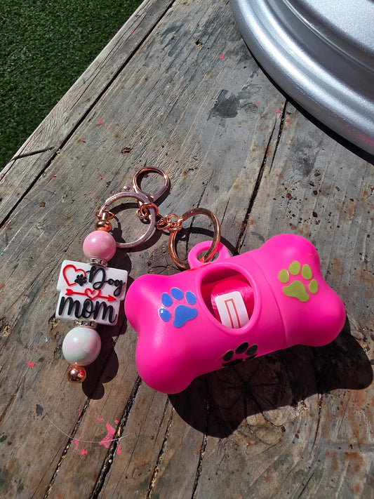 Dog poo bag holder